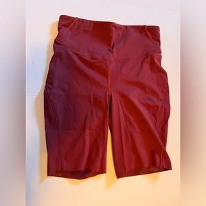Lululemon base pace high rise biker shorts